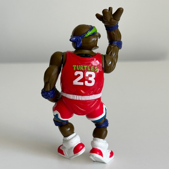 Vintage 1988-1991 Teenage Mutant Ninja Turtles Action Figures Set of 4 - Picture 6 of 16